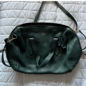 Fossil Sydney Satchel - Hunter Green